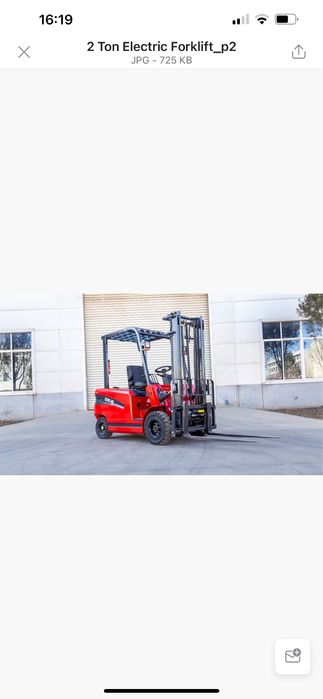 Empilhadores elétricos  1,2T e 2T e 3T novos elevação 3mt