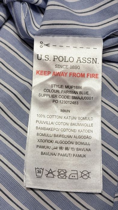 U.S. POLO ASSN. Koszula Męska roz. XL