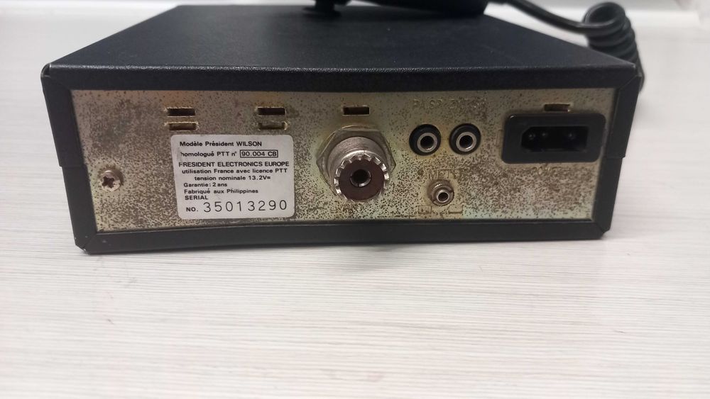 Cb radio President Wilson