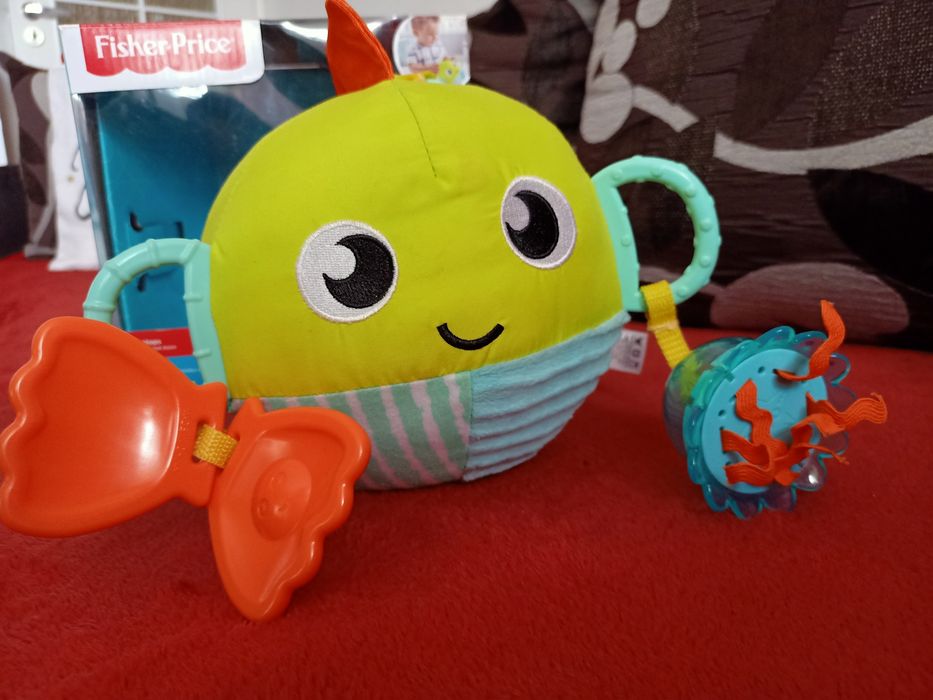 Sensoryczna duża rybka Fisher Price, jak Nowa!