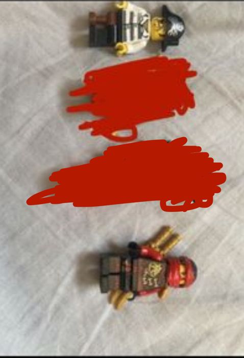 Ludki lego ninjago 6 sezon(Kai, Kapitan Soto)