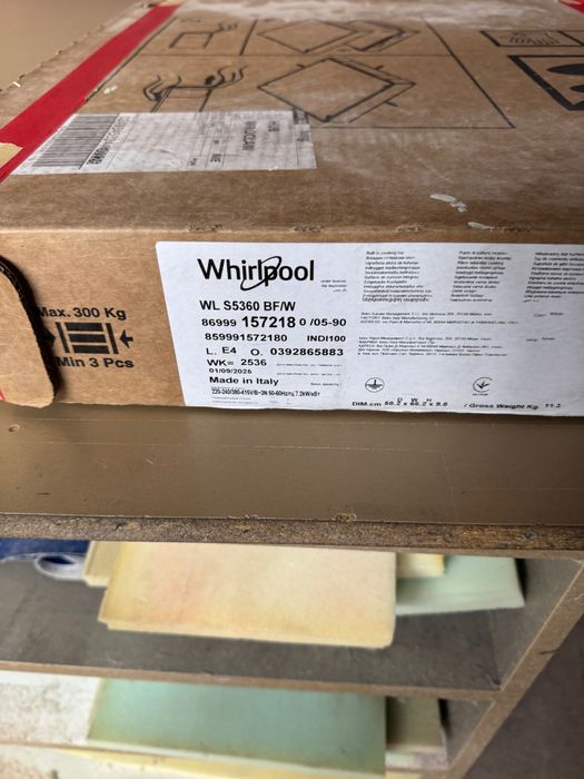 Płyta indukcyjna whirpool nowa !
