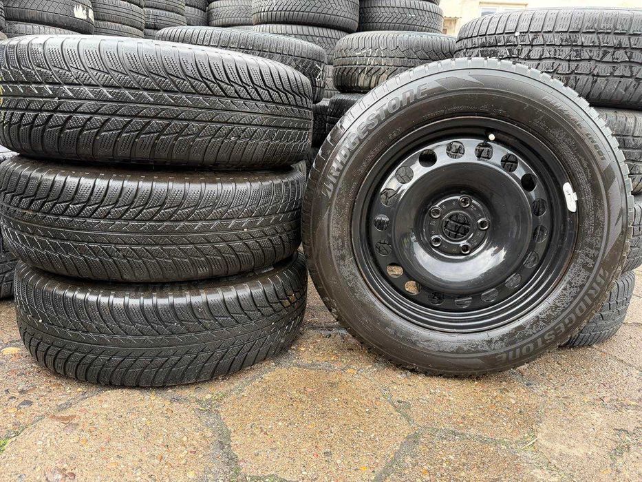 Oryginał koła 215/60R17 Tiguan Audi Skoda Bridgestone zima 6,1mm KS10