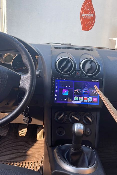 Radio Android 14 com GPS Nissan Qashqai J10 (Artigo novo)