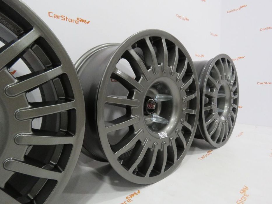 Jantes Braid Winrace T 17 x 7.5J Antracite Com Tampa VW Amarok 5x120