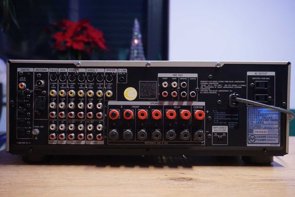 Wzmacniacz Sony STR-V55ES biały kruk na naszym rynku