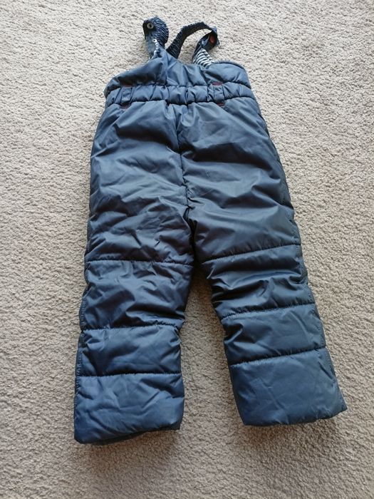 Spodnie zimowe 86 na szelkach