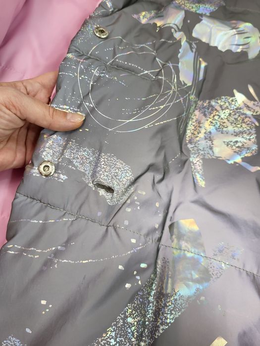 Продам зимнюю двухстроронюю Куртку светоотражающими элементами