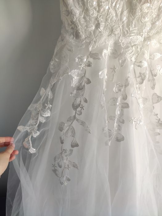 Biała suknia ślubna 34/36