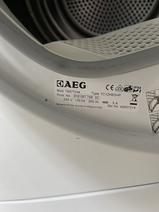 НИЗЬКА ЦІНА!! ДОСТАВКА!! Сушильна машина AEG T 6577 IH4