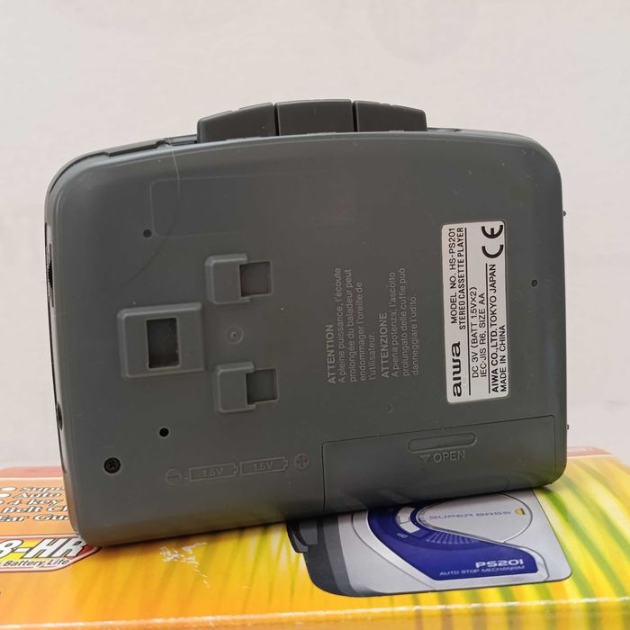 Aiwa HS-PS201 – walkman z końca lat 90 rachunek zakupu