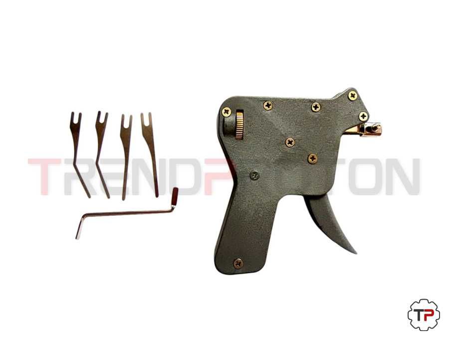Lockpick em Aço - pistola para abrir Fechaduras