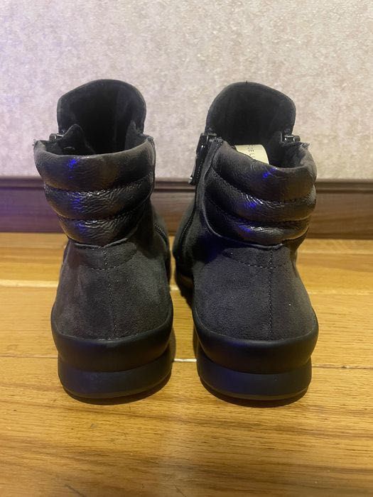 Женские ботинки ECCO из натуральной замши