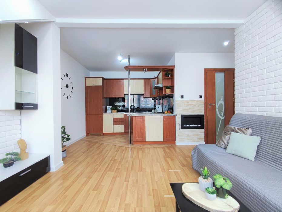 Umeblowane 2-pokoje w centrum Człuchów niskie opłaty nowe budownictwo