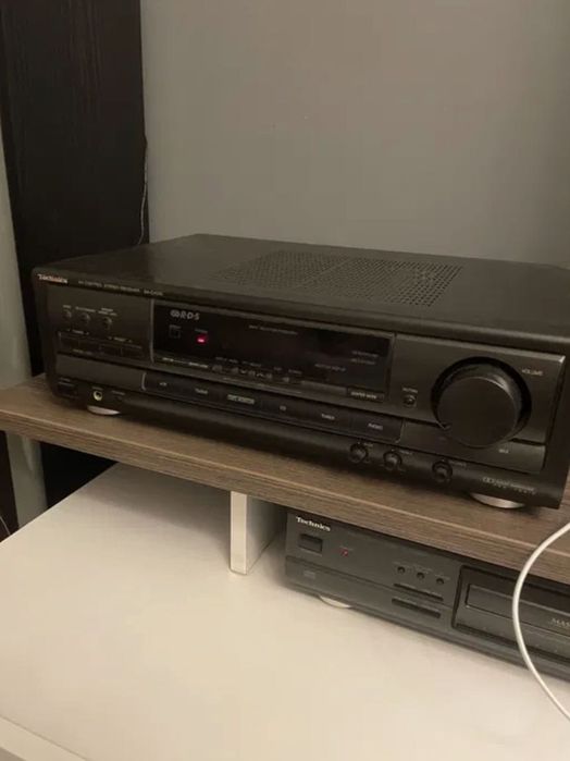 Wzmacniacz Technics SA-EX310, CD SL-PG580A i magnetofon RS-TR373