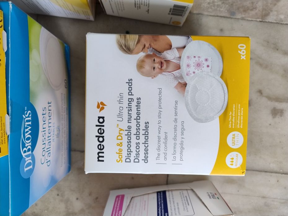 Discos protetor mamilos NOVOS sem uso