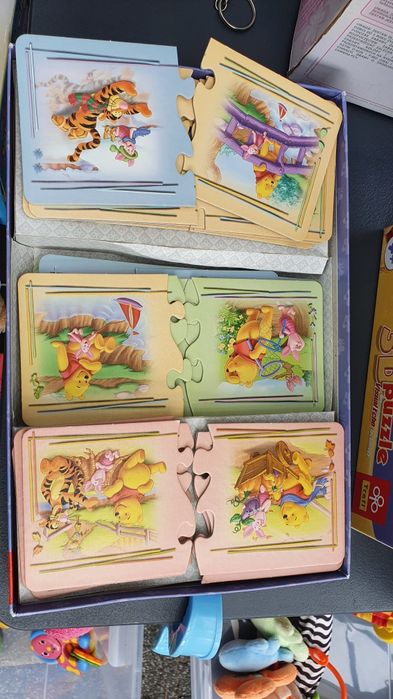 Kubuś Puchatek "4 pory roku" Disney Trefl, układanka edukacyjna