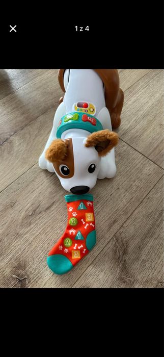 Piesek fisher price raczkowanie