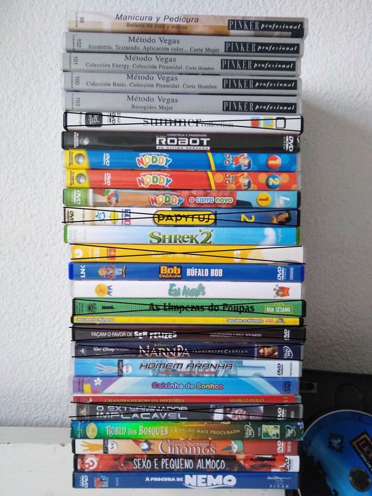 DVDs Vários Títulos