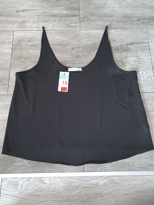 Top czarny krotki nowy XXL Primark