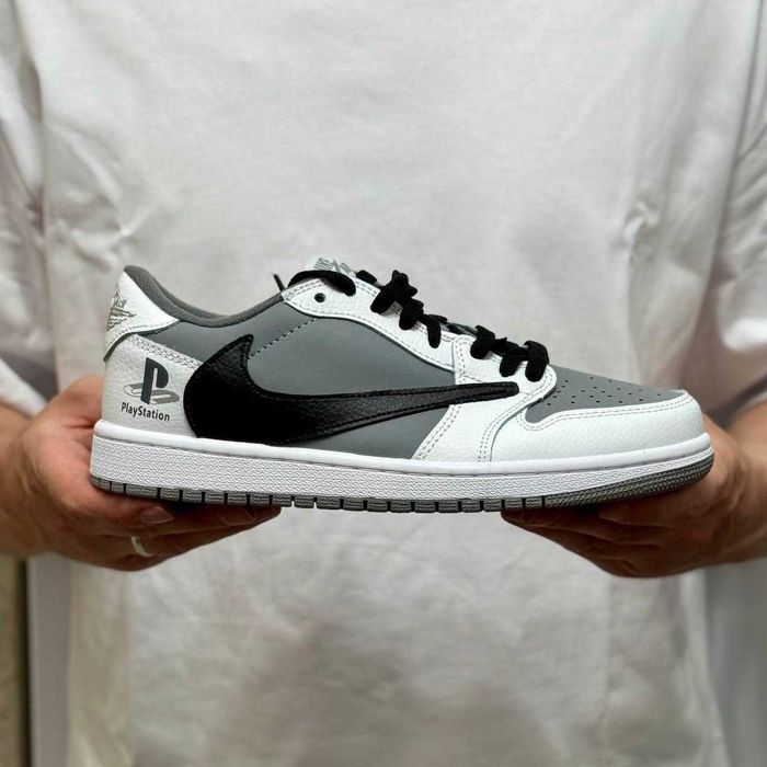 Кросівки Nike Air Jordan 1 Low x Travis Scott Play Station premium | Кроссовки Найк чоловічі жіночі