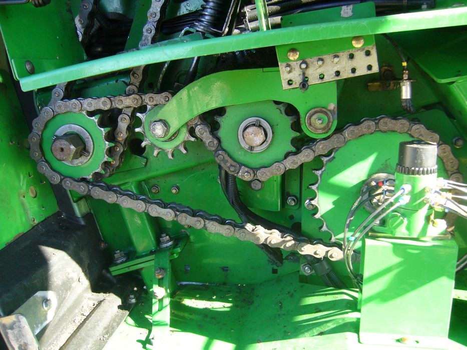 Prasa John Deere 864  rotor ,podłoga,siatka