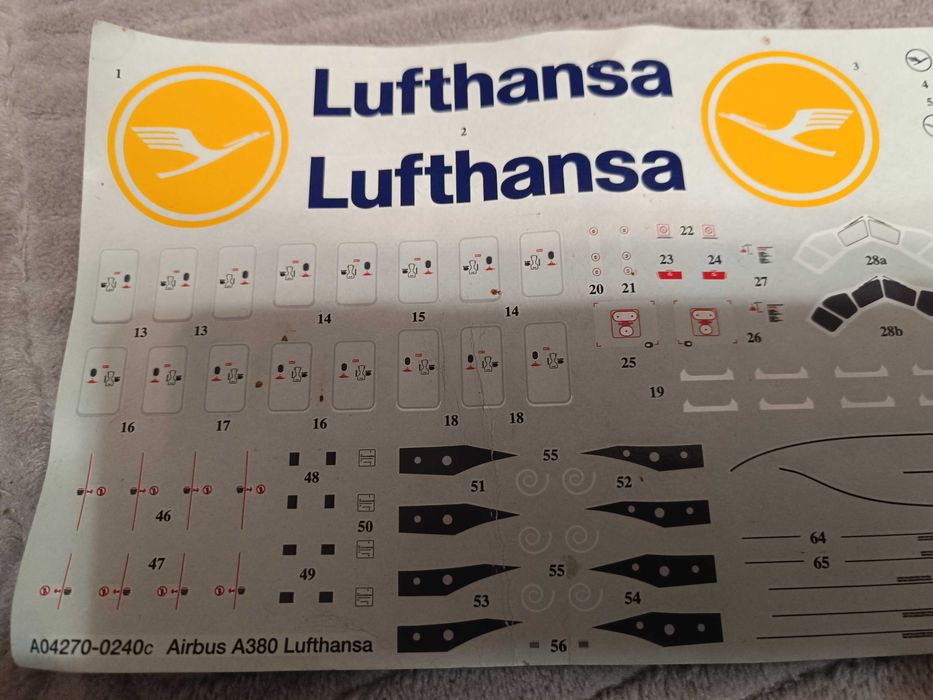 Revell 04270 Airbus A380 Lufthansa 1:144