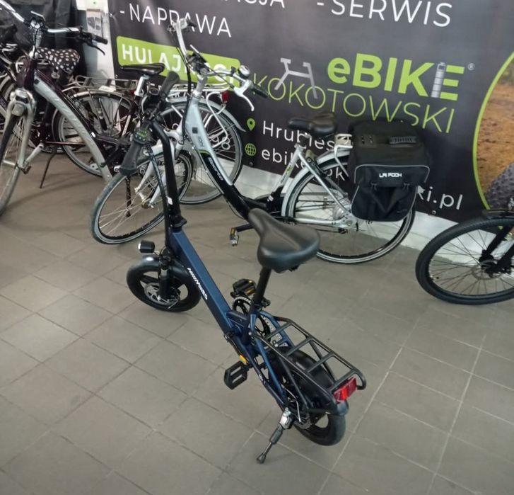 Rower elektryczny mini skladak