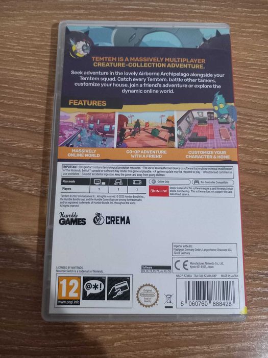 Temtem Nintendo Switch