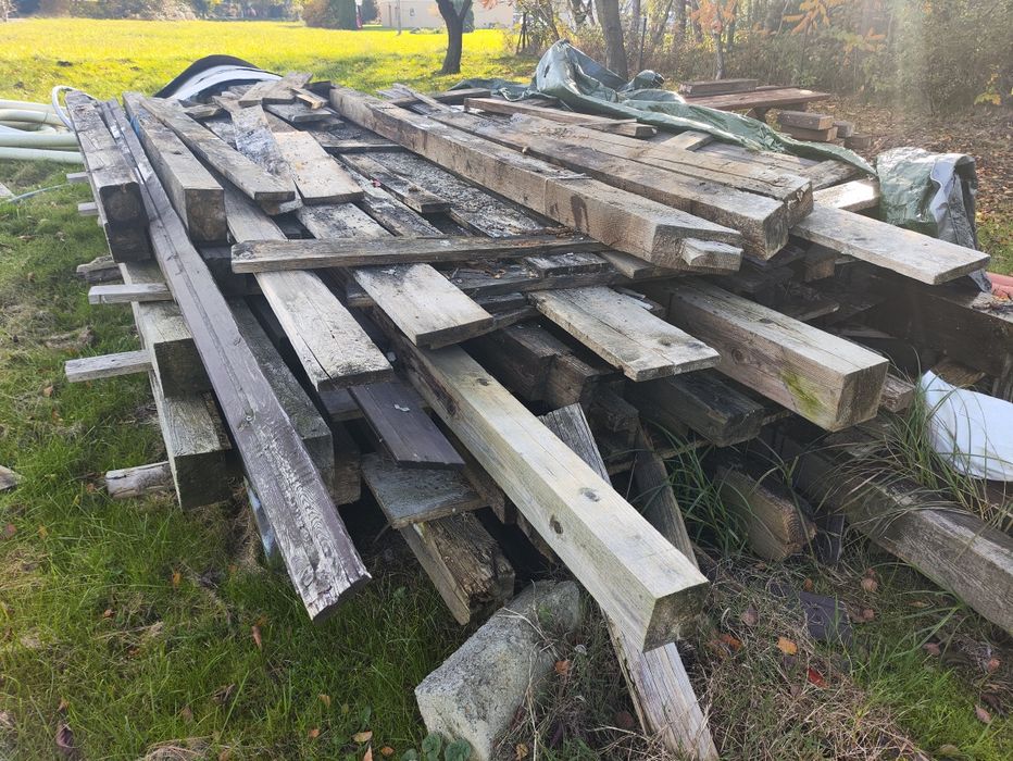 Stare belki krokwie różne wymiary z rozbiórki