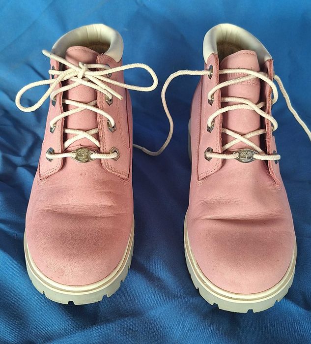 Botas Timberland Cor de Rosa