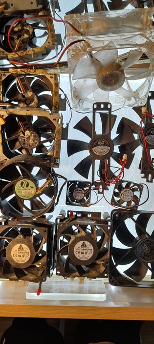 Wentylatory tv,serwerowe 12v itp.