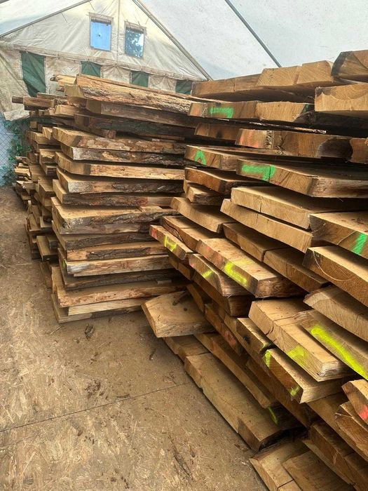 Drewno dębowe – tarcica po suszarni, 50 mm, Poznań