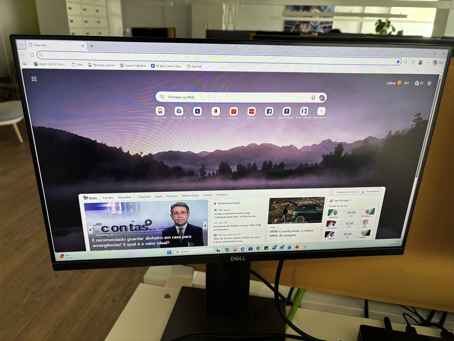 Monitor Dell P2319H 23” Full HD IPS — Excelente Estado