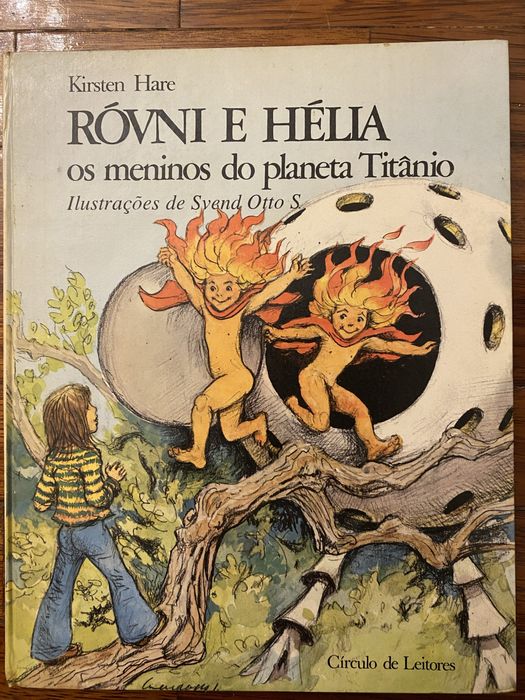 Róvni e Hélia os meninos do planeta Titânio