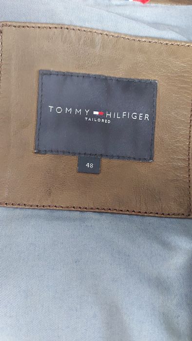 kurtka męska Tommy Hilfiger ze skóry naturalnej rozm. M