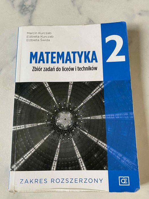Matematyka 2, zbiór zadań zakres rozszerzony