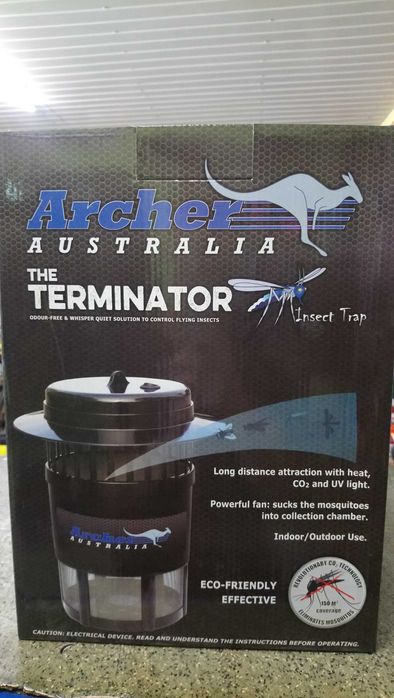 Lampa / pułapka na komary insekty Terminator Archer NOWA - SKUTECZNA