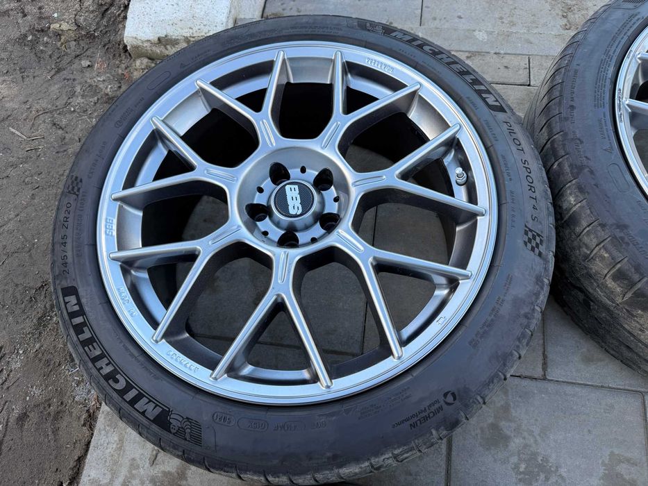 4 felgi BBS 8.50 x 20 ET 35 5x112 AUDI - opony GRATIS
