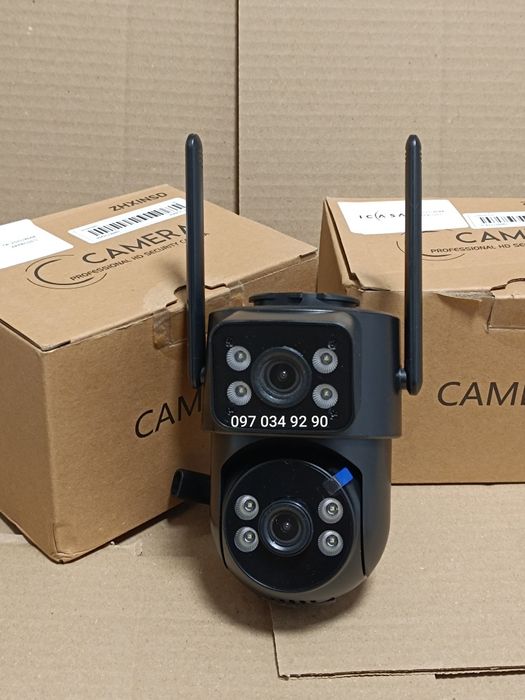 Камера відеоспостереження wifi, full hd,ip65,поворотна