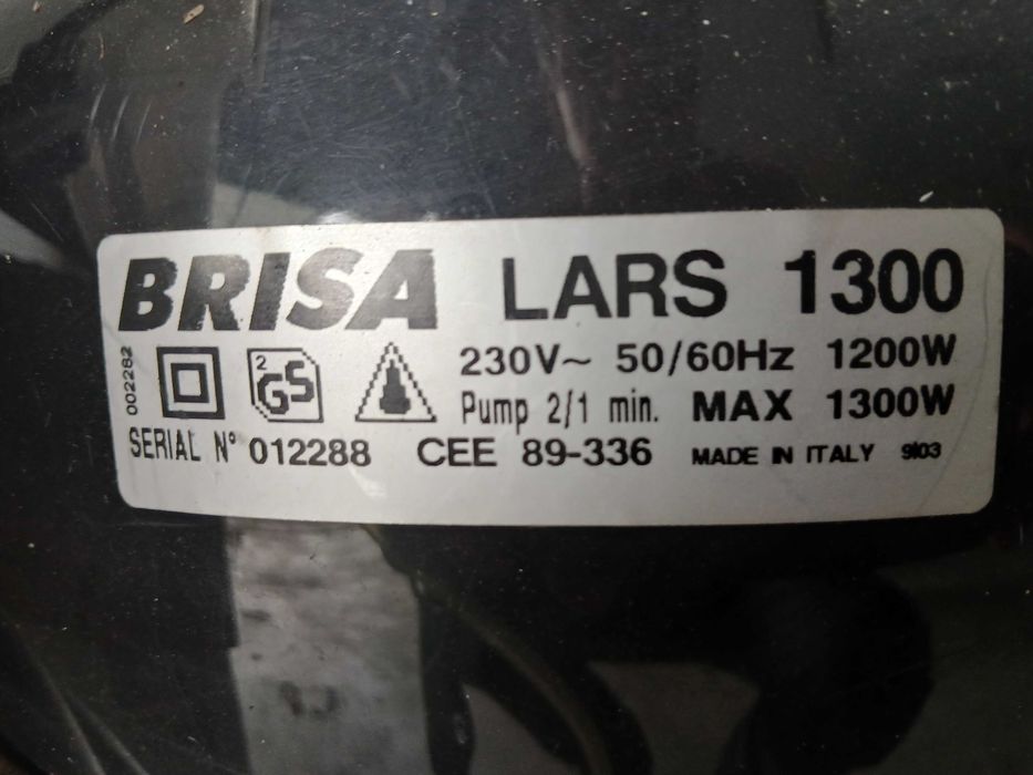 BRISA LARS 1300 – Aspirador Profissional Multifuncional 5 em 1 – Wet & Dry / Injeção-Extração