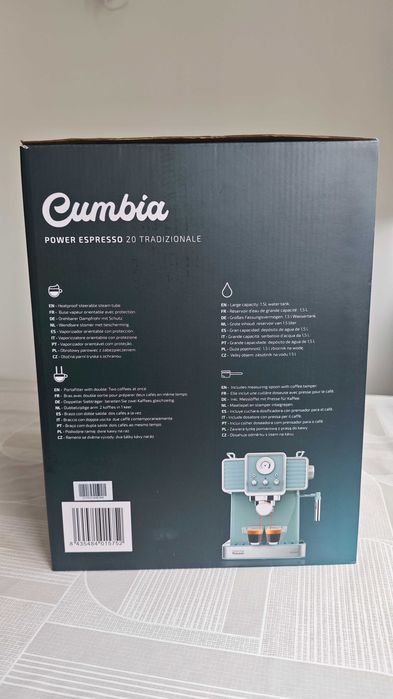 Máquina de Café Cecotec Cumbia Power Espresso 20 Tradizionale