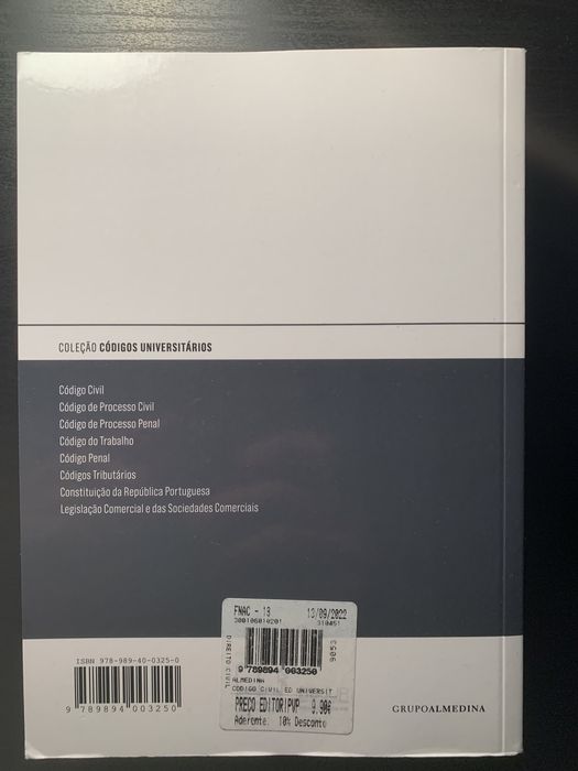 Código Civil Almedina