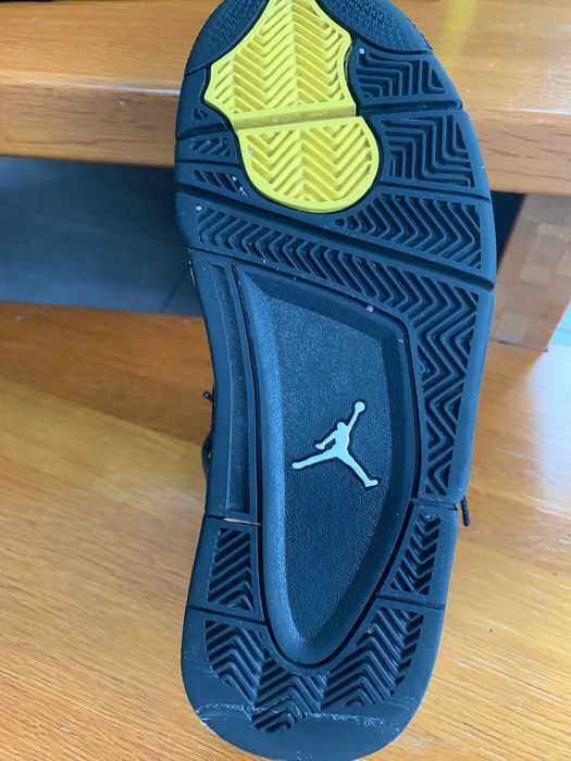Buty Nike Jordan 4 Thunder Yellow rozmiar 38,5 z bluzą w gratisie
