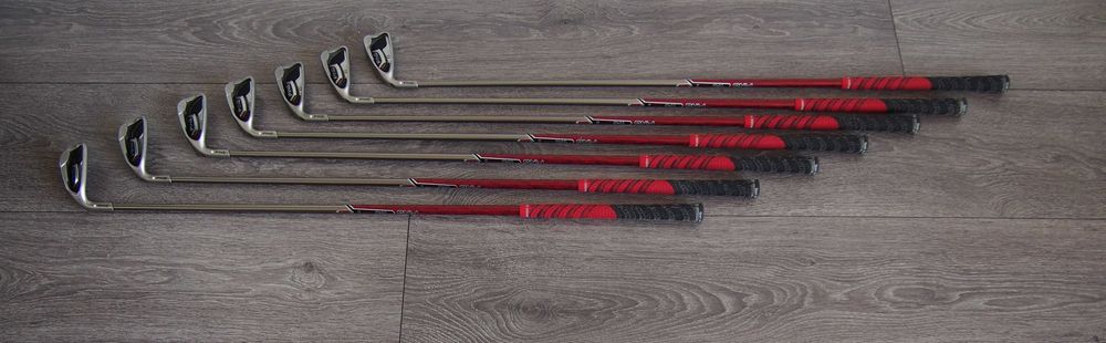 Kije golfowe Irony PING (4-W) dla Leworęcznych  wysokich golfistów + 1 cal