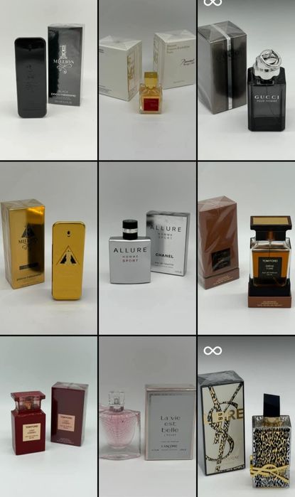 Perfumy Duży asortyment