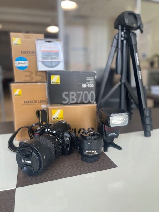 Nikon D3100, DX 18-105mm, SB-700(new), штатив+фильтр+сумка