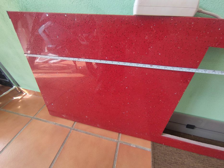 Pedra Silestone Vermelha 3M