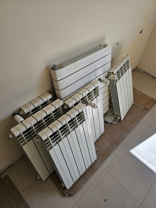 Caldeira gás natural Roca + 8 radiadores