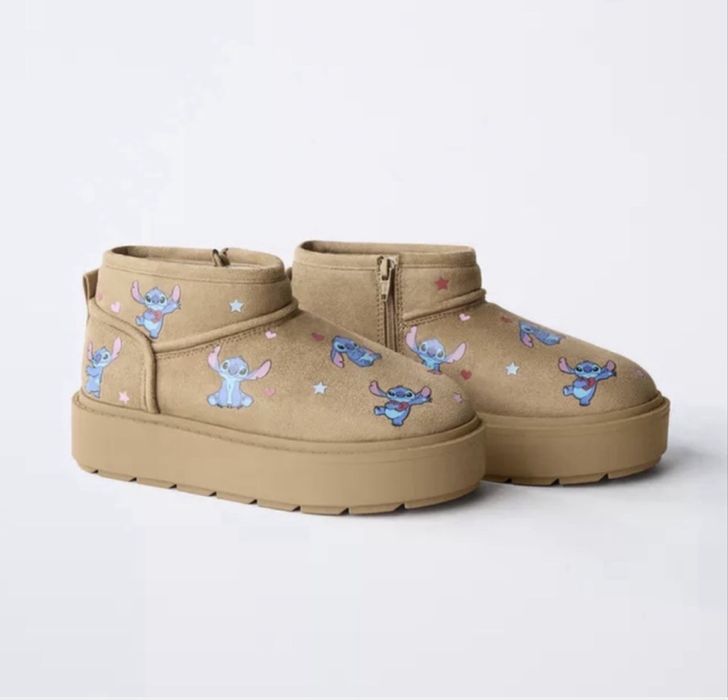 Buty Zara Stitch r.33- raz ubrane